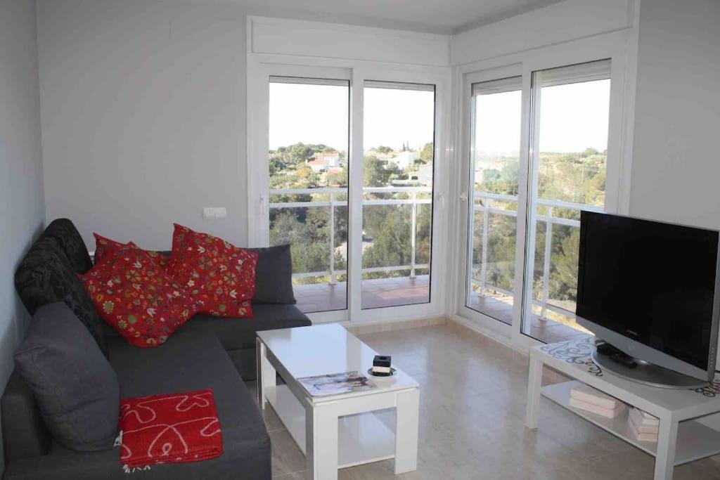 Apartamento Preciosas Vistas Al Mar Y Montana En La Ampolla L'Ampolla Exterior foto